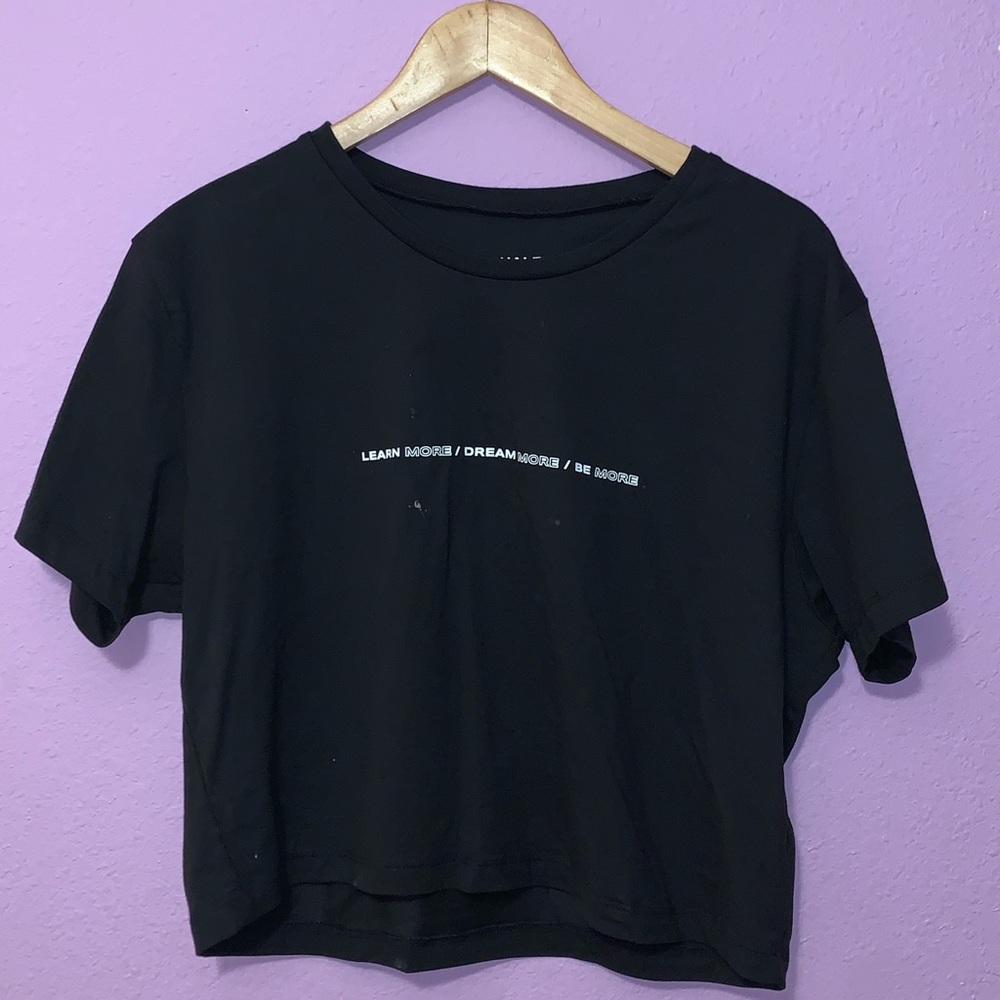 Alphalete Crop Top XXL - black